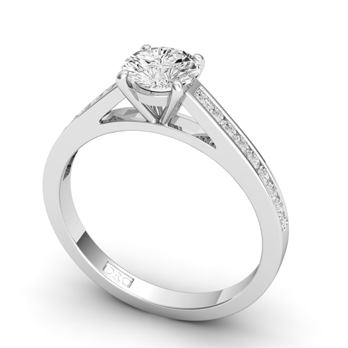 Crown Solitaire Engagement Ring (setting Only), Engagement Ring Crown