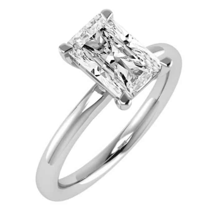 Tiffany & Co Platinum Diamond Engagement Ring Lucida 1.70 ct F VVS2 $5 | QD  Jewelry